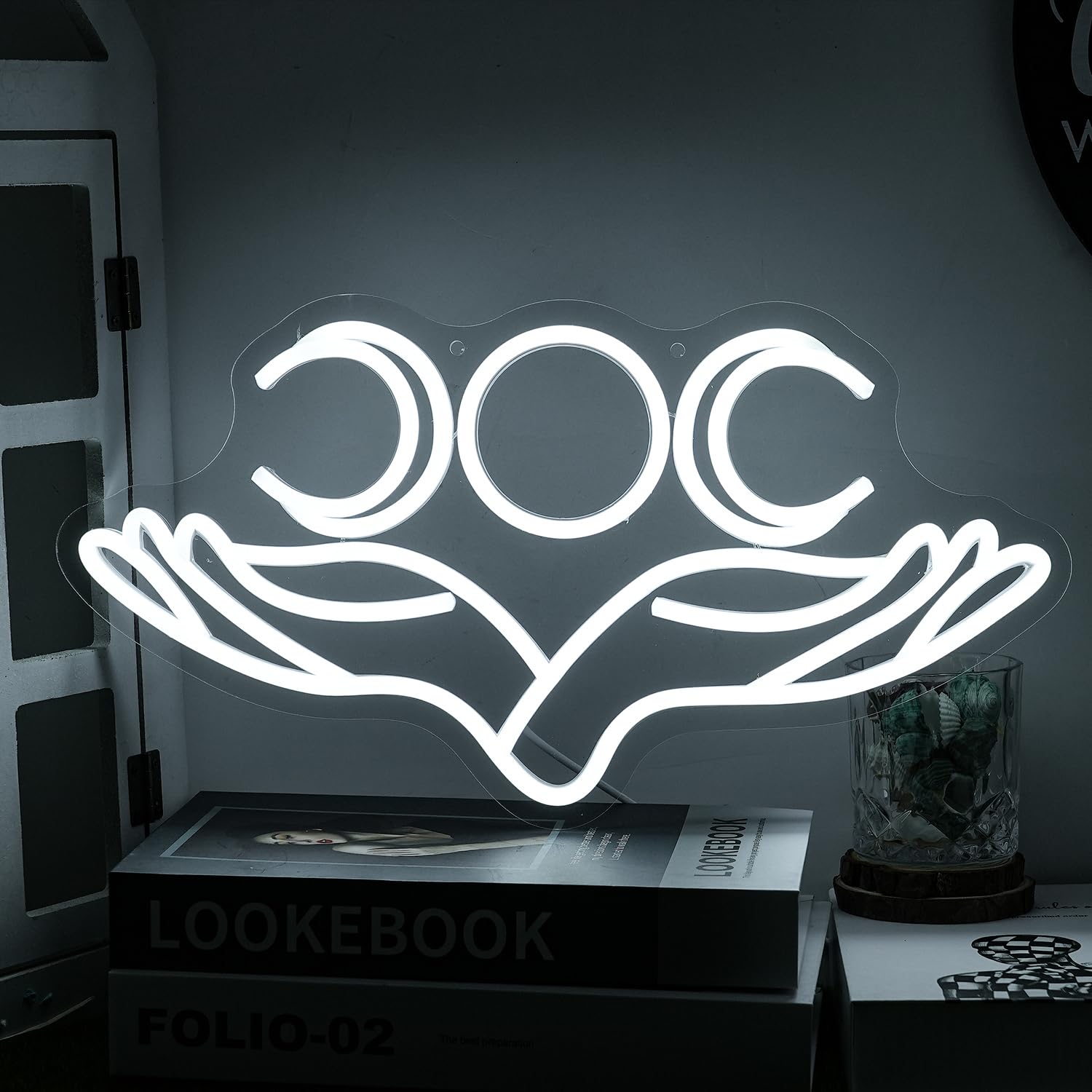Triple Moon Neon Sign - 16.5