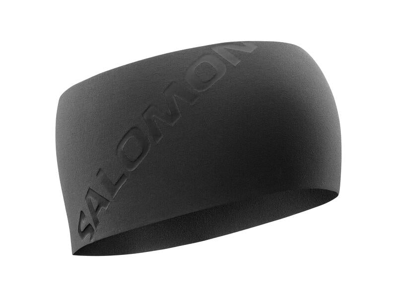 RS Pro Headband - Deep Black & Shiny Black - Comfortable Adjustable Headband for Workouts, Sports & Everyday Use