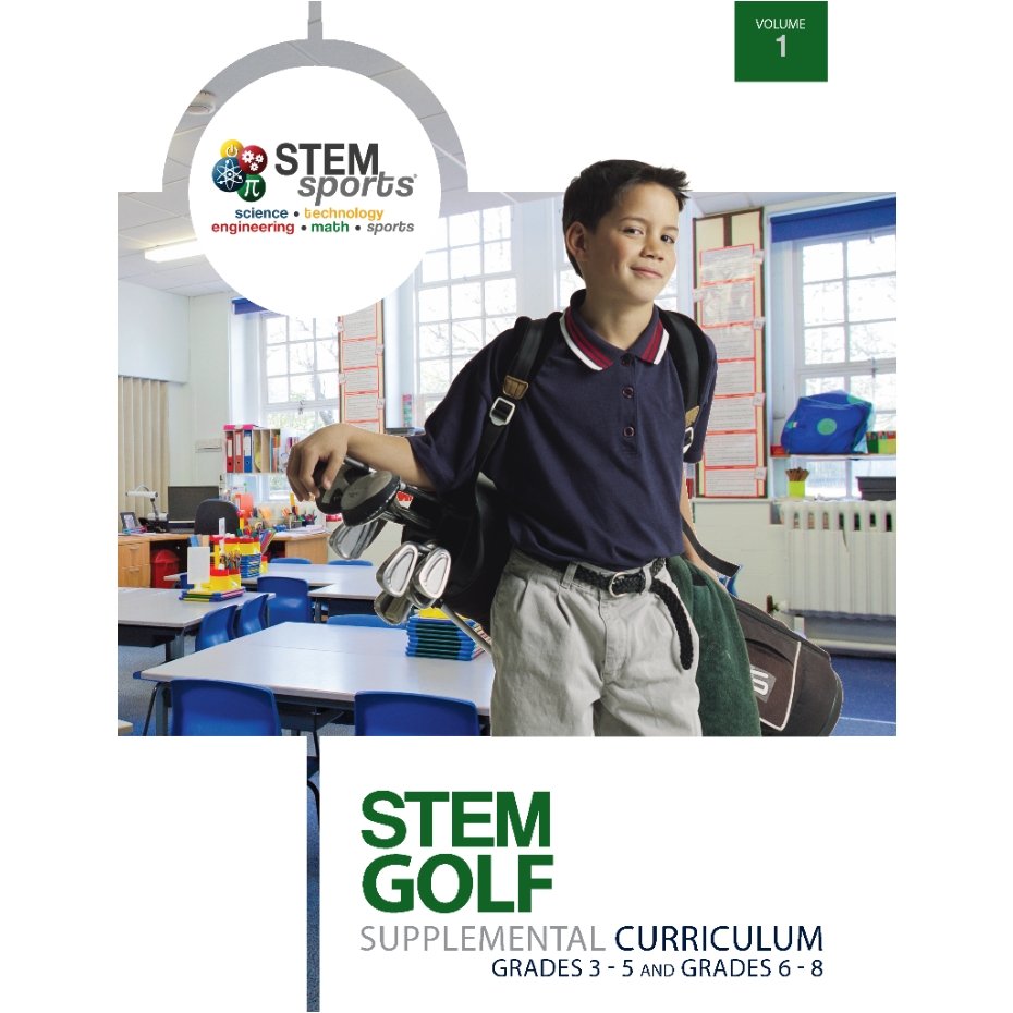 STEM Sports® Golf Program Kit - Curriculum Only | Educational STEM Learning for Kids | Perfect for Schools & After-School Programs