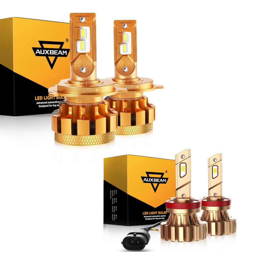 2012-2015 Toyota Tacoma H4 F16 Plus Series LED Headlight Bulbs - 14000LM High/Low Beam with CANBUS - Automotive Grade Lighting for Night Driving & Off-Road Adventures