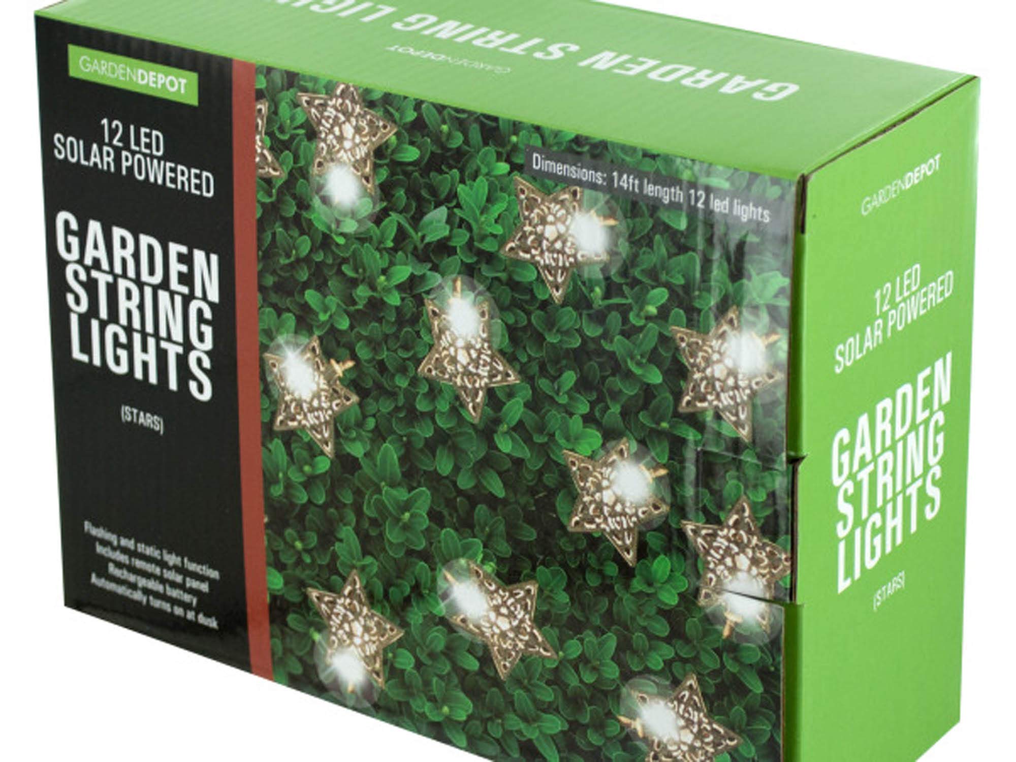 Bulk Buys OF866 LED Solar String Lights – Outdoor Waterproof Fairy Lights for Garden, Patio, Wedding & Party Decor