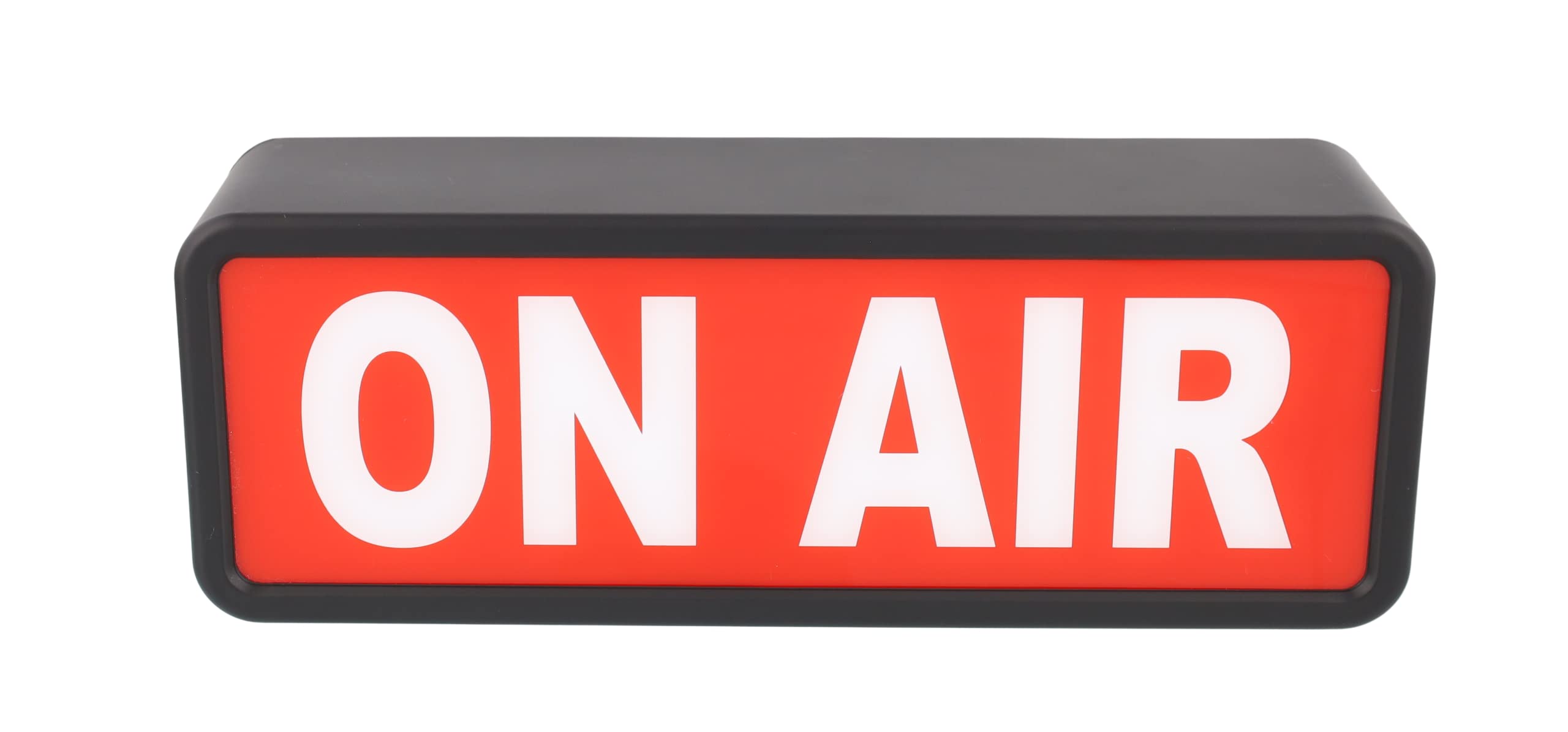 ON AIR LED Light Sign by OKEDEN - Studio Recording Light for Vloggers & YouTube Stars, Wall Decor for Home Office & Streaming Room, USB/Battery Powered with Easy Switch - Perfect for Podcasts, Live Streams & Content Creation