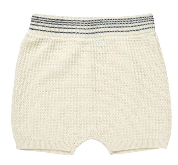 FUB BABY STRUCTURE SHORTS for Boys & Girls (6-24 Months) - Soft Cotton Comfortable Baby Pants for Playtime, Daycare & Everyday Wear