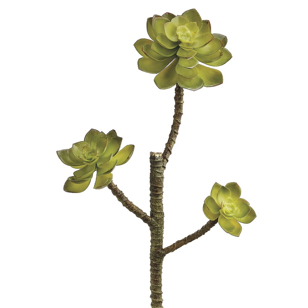 12 Pack Echeveria Artificial Succulent Stems - Realistic Fake Green Succulent Plants for Home Decor, Wedding Centerpieces, Office Desk & DIY Floral Arrangements