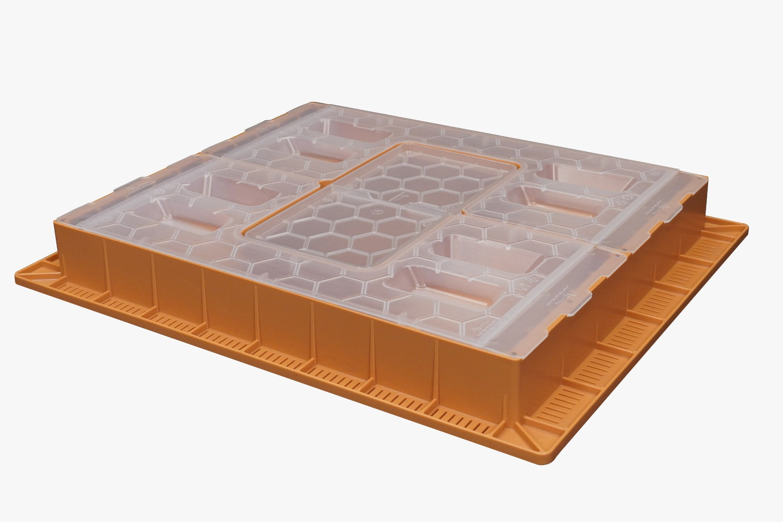 10 Frame Dual Feeder Beekeeping Kit - Premium Beehive Frames & Feeder for Honey Production - Perfect for Backyard Beekeepers & Hobbyists (Ideal for Harvesting Honey & Supporting Bee Colonies)