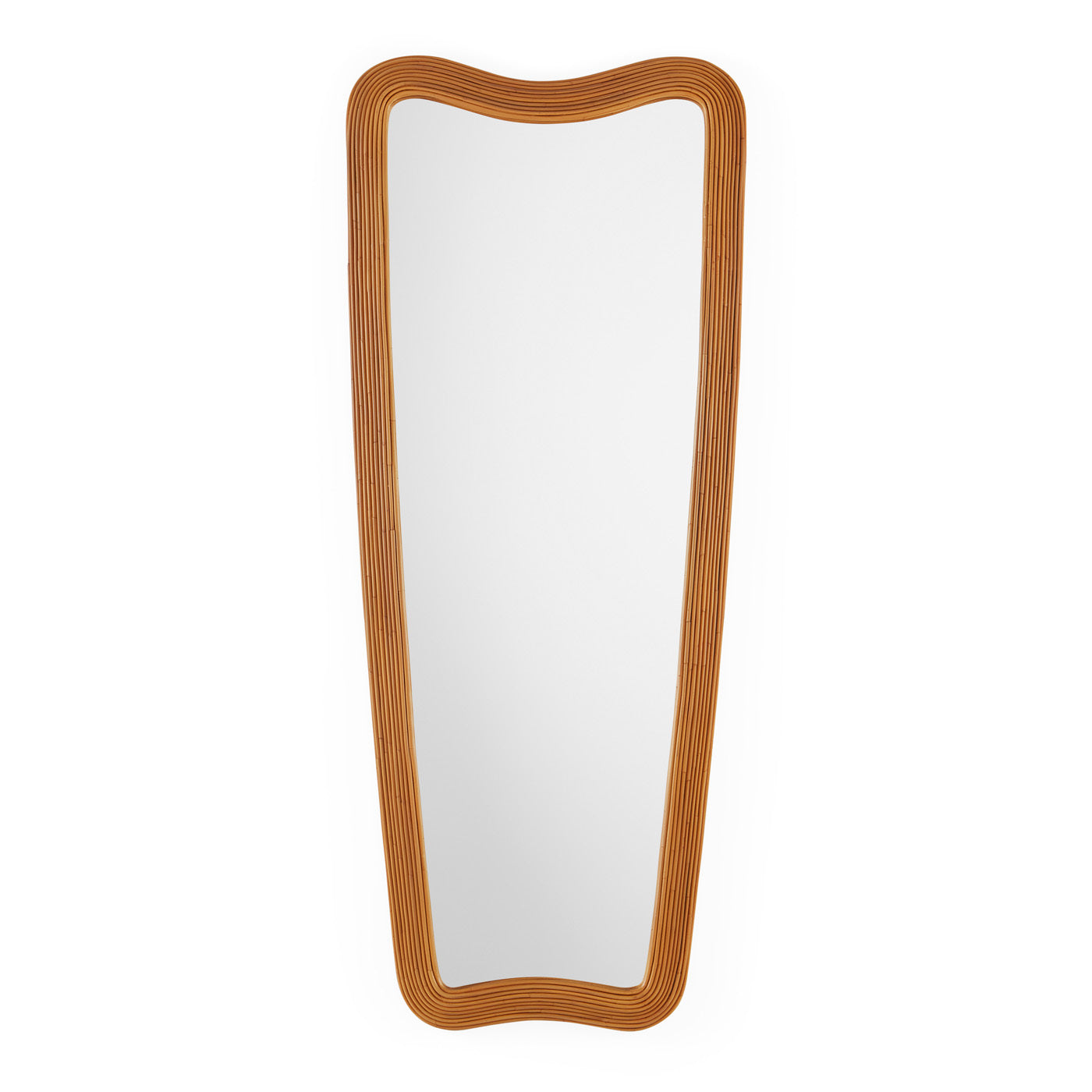 Riviera Ripple Full Length Mirror - Elegant Floor Standing Mirror for Bedroom, Living Room & Entryway - Perfect for Home Decor, Dressing & Selfie Backdrop