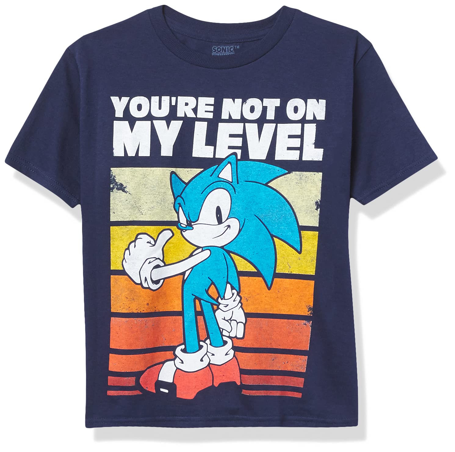 **Sonic The Hedgehog Boys' Short Sleeve T-Shirt - Official Sega Licensed Graphic Tee for Kids & Fans - Perfect for Gaming, Cosplay & Everyday Wear**