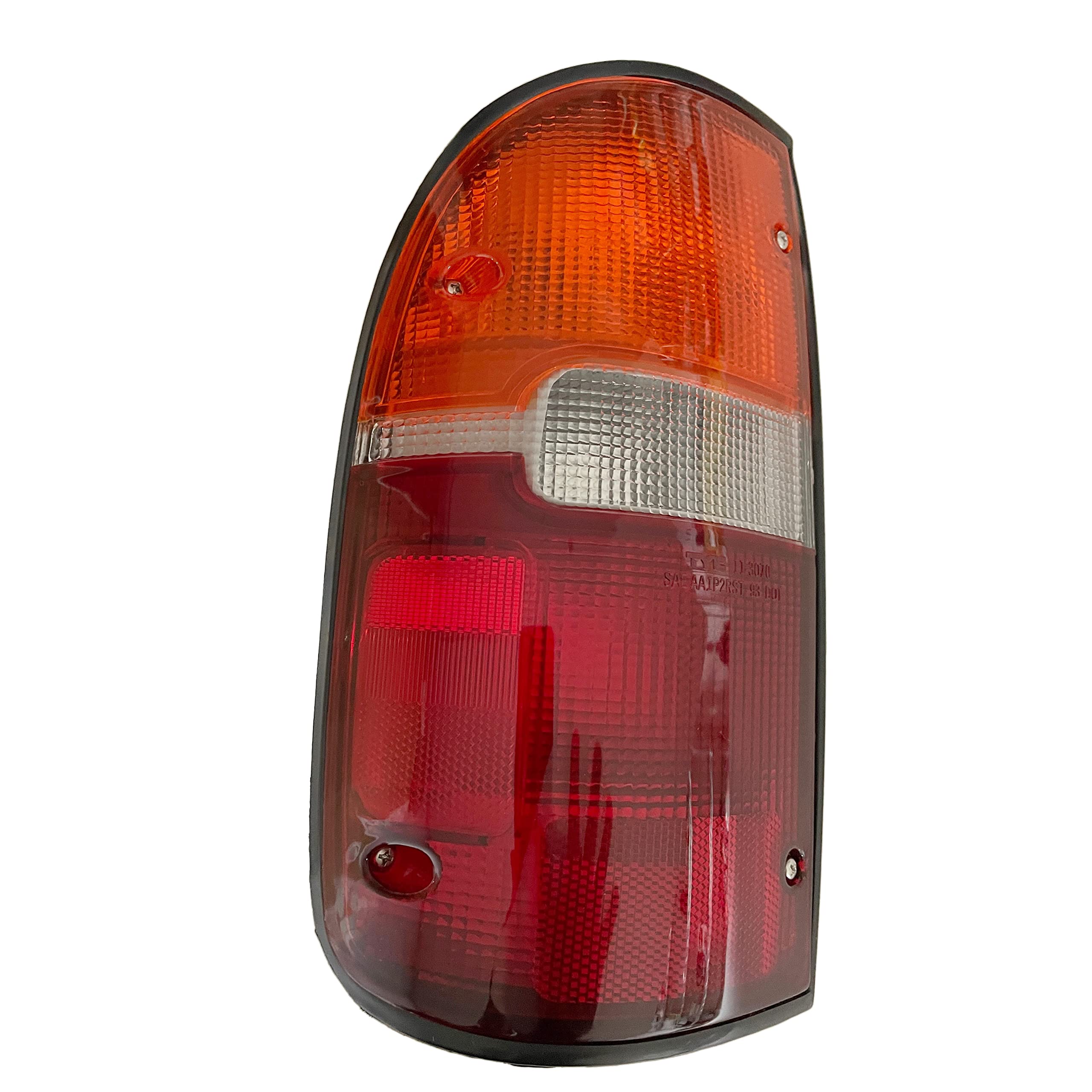 Driver Side (LH) Tail Light Lamp for 1995-2000 Toyota Tacoma - TO2800116 with Bulbs | Replacement Left Hand Tail Light Assembly | Perfect for Night Driving & Enhanced Safety