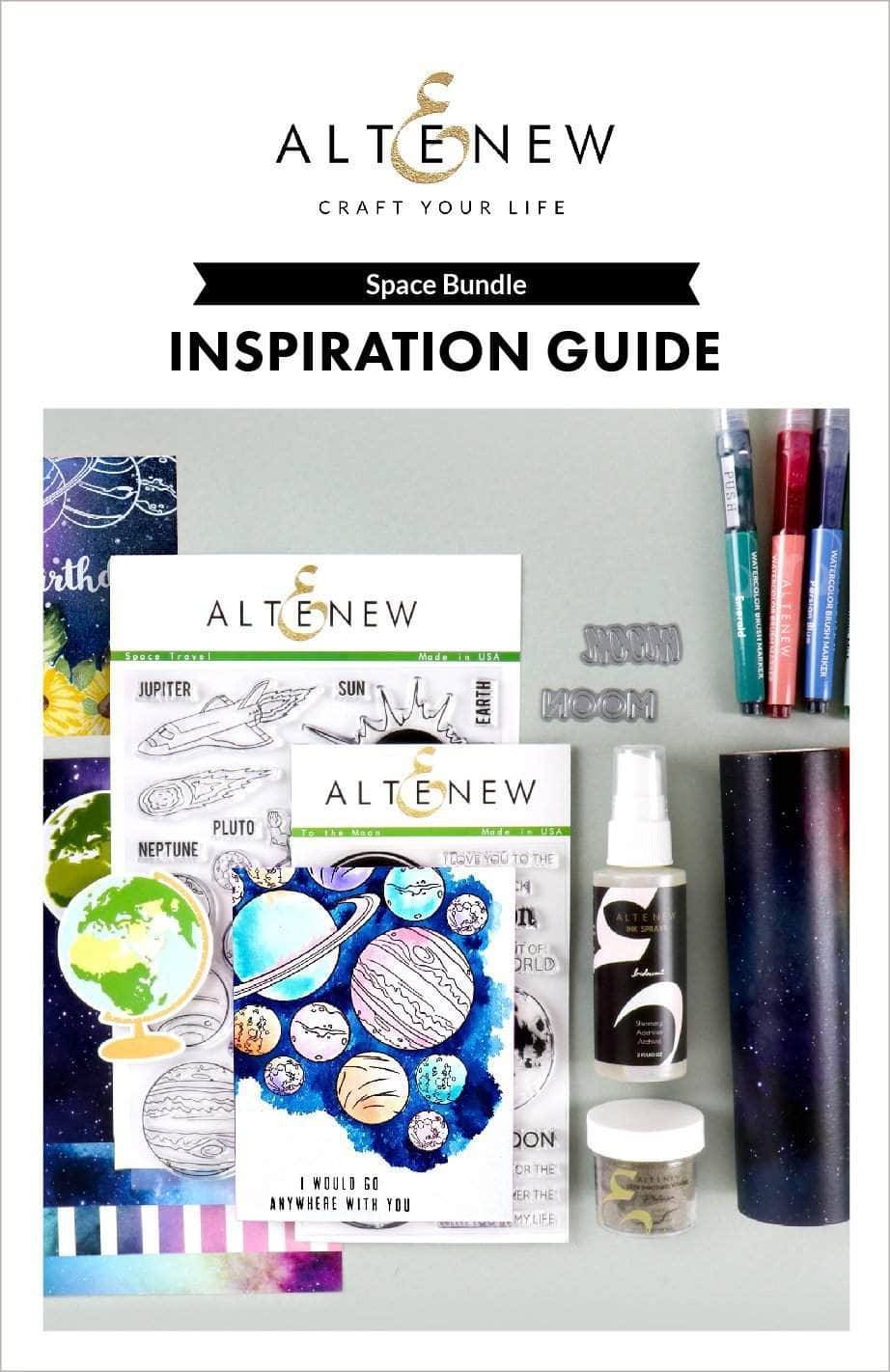 Space Bundle Inspiration Guide - Creative DIY Home Decor Ideas for Galaxy Themed Rooms & Gifts