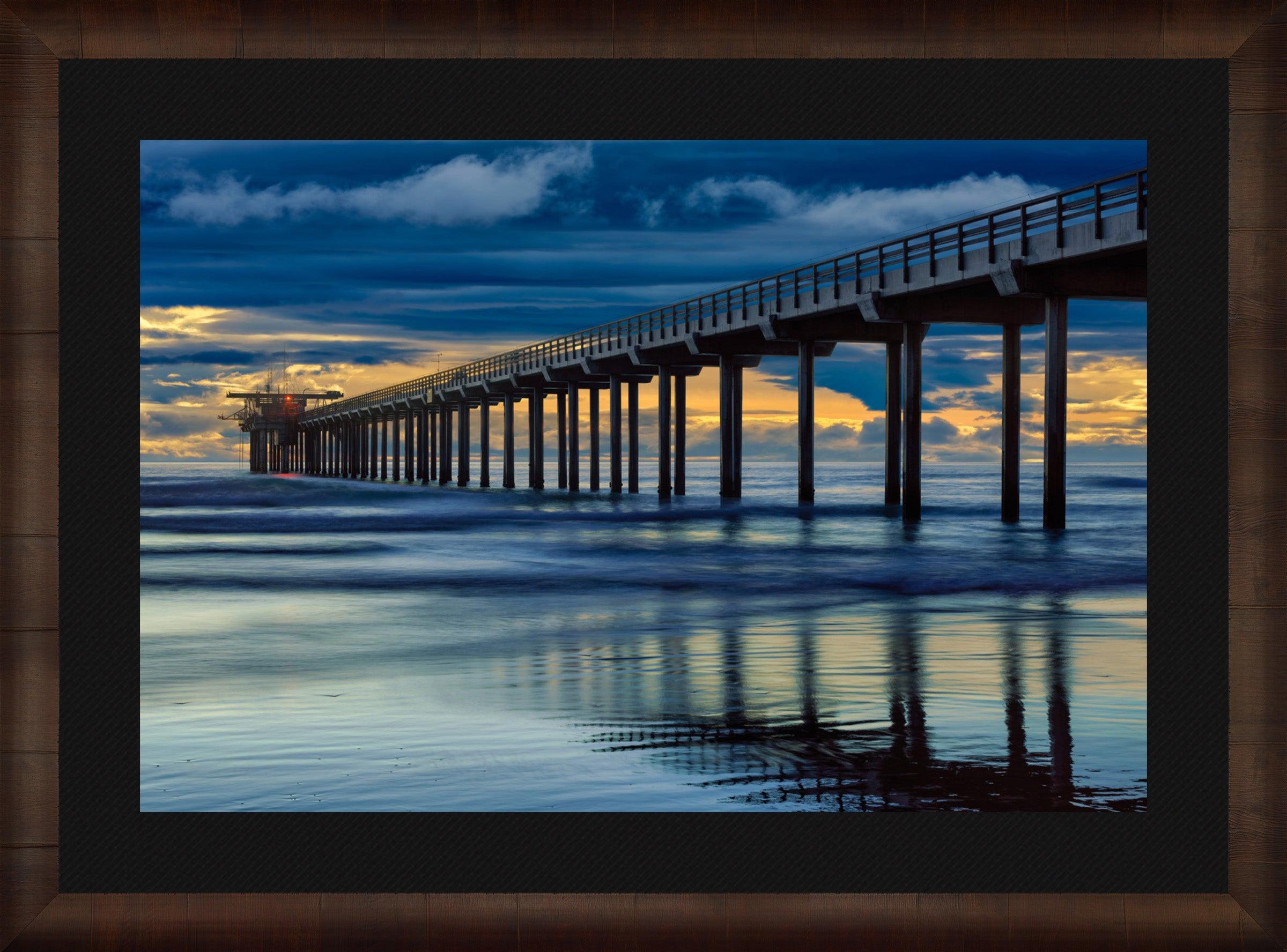 Coastal Reflections Wall Art - Stunning Beach & Ocean Canvas Prints for Home Decor - Perfect for Living Room, Bedroom & Office