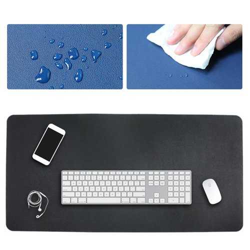 Premium 120x60cm Dual-Sided PU Leather Mouse Pad - Large Desk Mat for Office & Gaming | Non-Slip, Waterproof, Ergonomic Design | Perfect for Workstations, Home Office & PC Gaming Setups