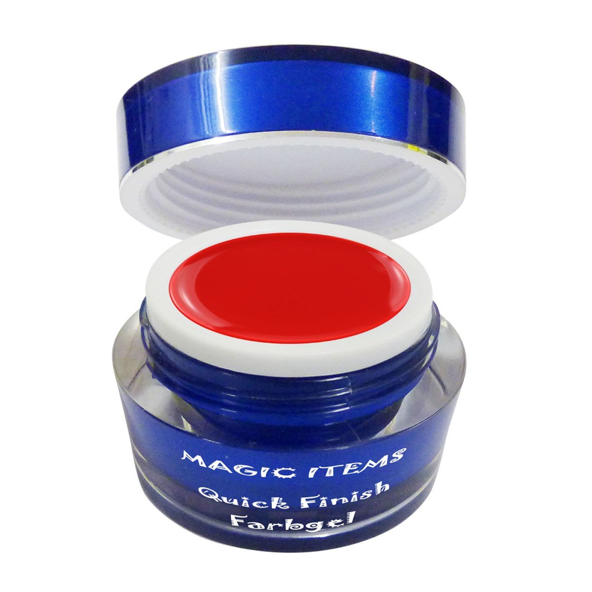 Magic Nails Supreme Glossy Color Gel Polish - Light Red 5ml for Professional Salon & DIY Manicure at Home
