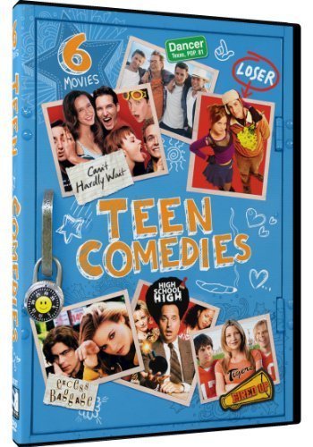Best Teen Comedy Movies Collection - 6 Film Set Including Can't Hardly Wait, Loser, High School High, Excess Baggage, Fired Up & Dancer Texas Pop. 81 - Mill Creek Entertainment - Perfect for Movie Nights, Teen Parties & Nostalgic Viewing