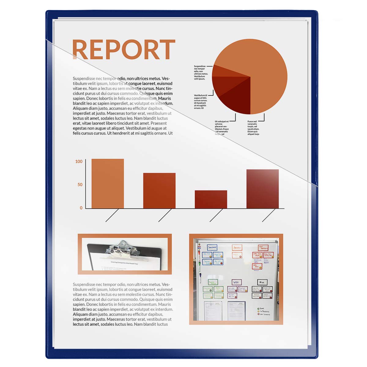 StoreSMART Slash File Jackets - 8.5