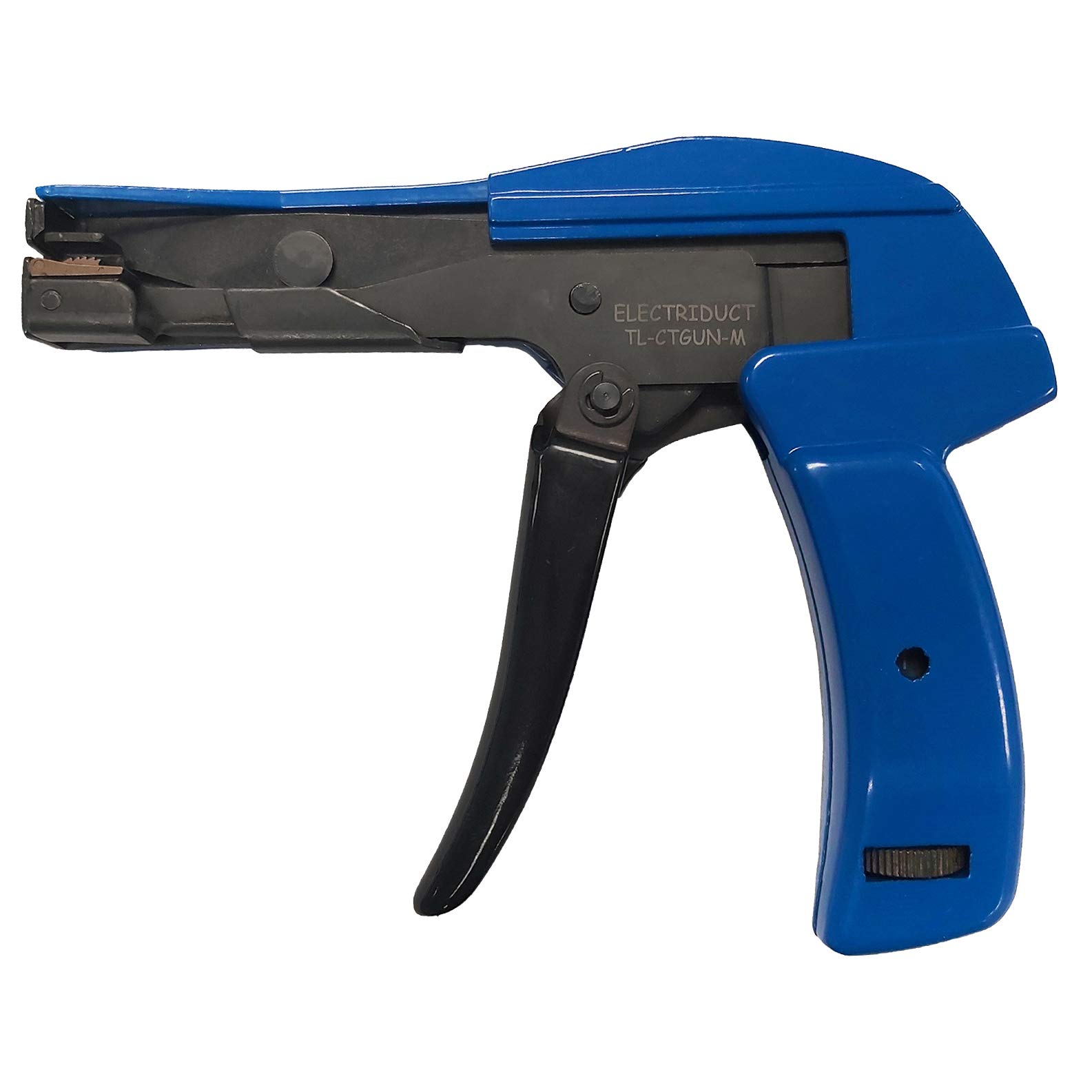 Electric Cable Tie Gun with Adjustable Tension - Zip Tie Fastening & Cutting Tool for Nylon Straps (Flush Cut) - Perfect for Electrical Wiring, DIY Projects & Industrial Use
