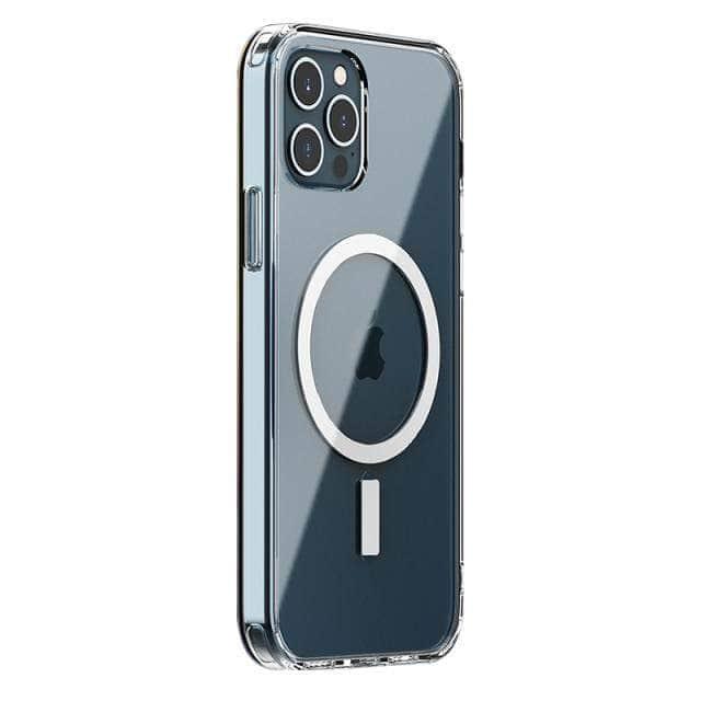 Clear Magnetic iPhone 13 Pro Max Case with Magsafe Technology - Perfect for Everyday Protection & Wireless Charging