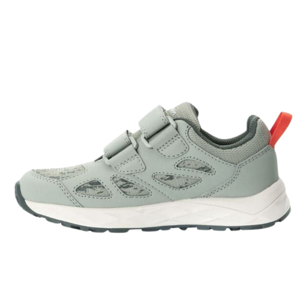 Jack Wolfskin Woodland 2 Texapore Low VC Kids Waterproof Hiking Shoes - Lightweight & Durable Outdoor Footwear for Boys and Girls - Perfect for Trail Walking, Camping, and Mountain Adventures
