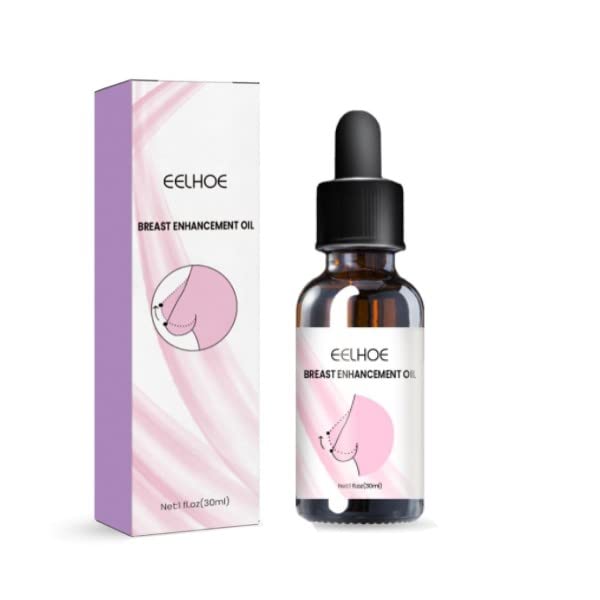 **Natural Breast Enhancement Essential Oil - Firming & Lifting Serum for Bust Enlargement & Growth - Organic Bust Up Oil for Women - Use for Massage & Skin Care (1PC)**