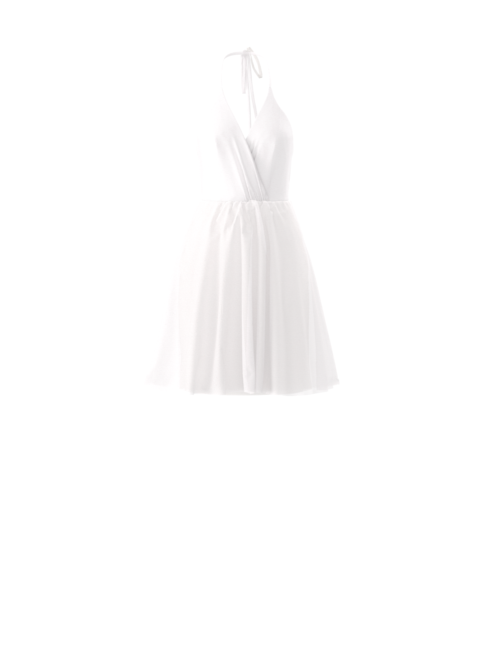 Carmelle White Bodice & Carla White Skirt Set - Elegant Women's Fashion for Parties, Weddings, and Special Occasions