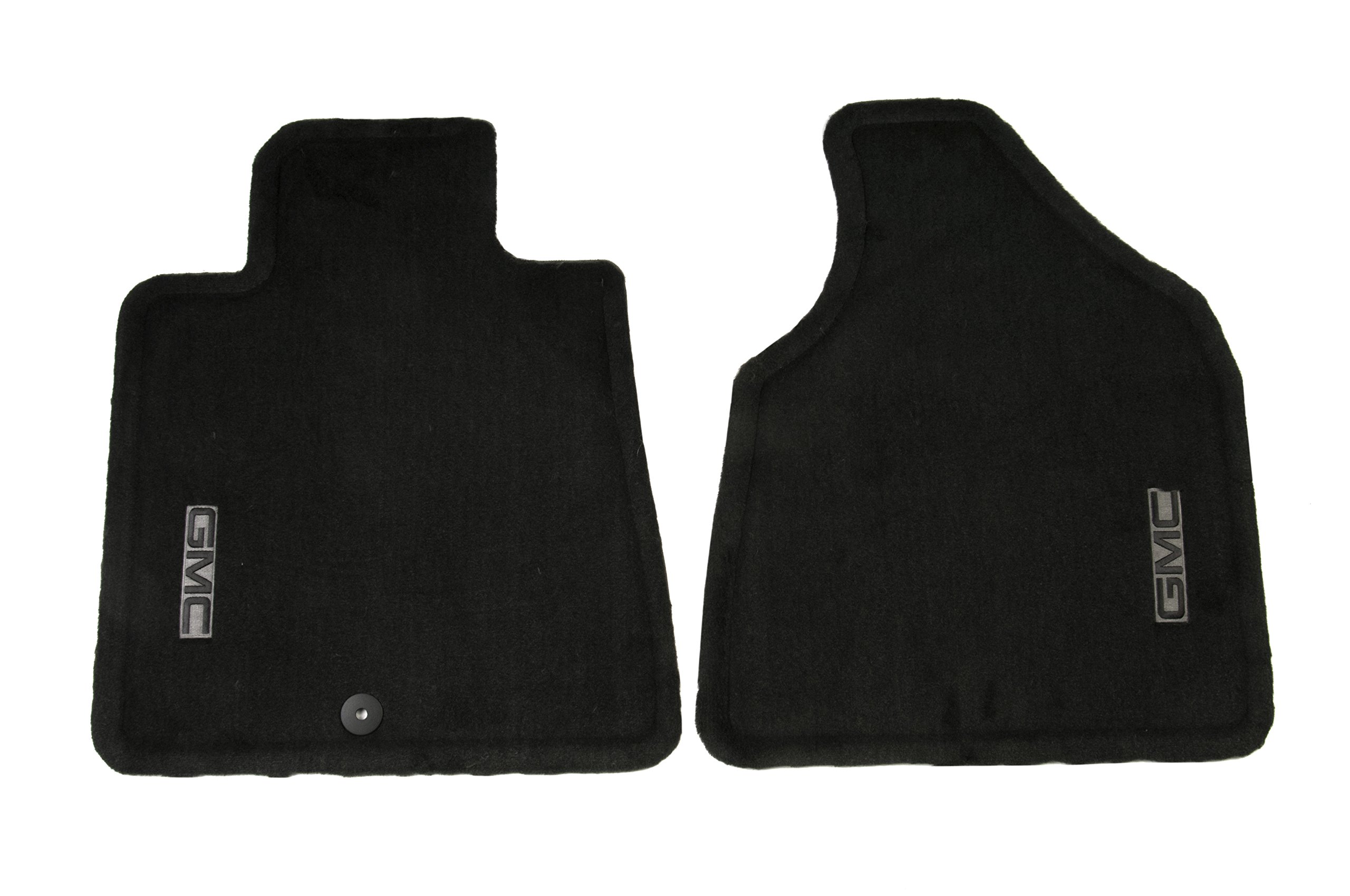 General Motors 19201660 Ebony Front Carpeted Floor Mats with C Logo - Premium Car Floor Protection for Sedans, SUVs & Trucks | All-Weather & Custom Fit Interior Accessories
