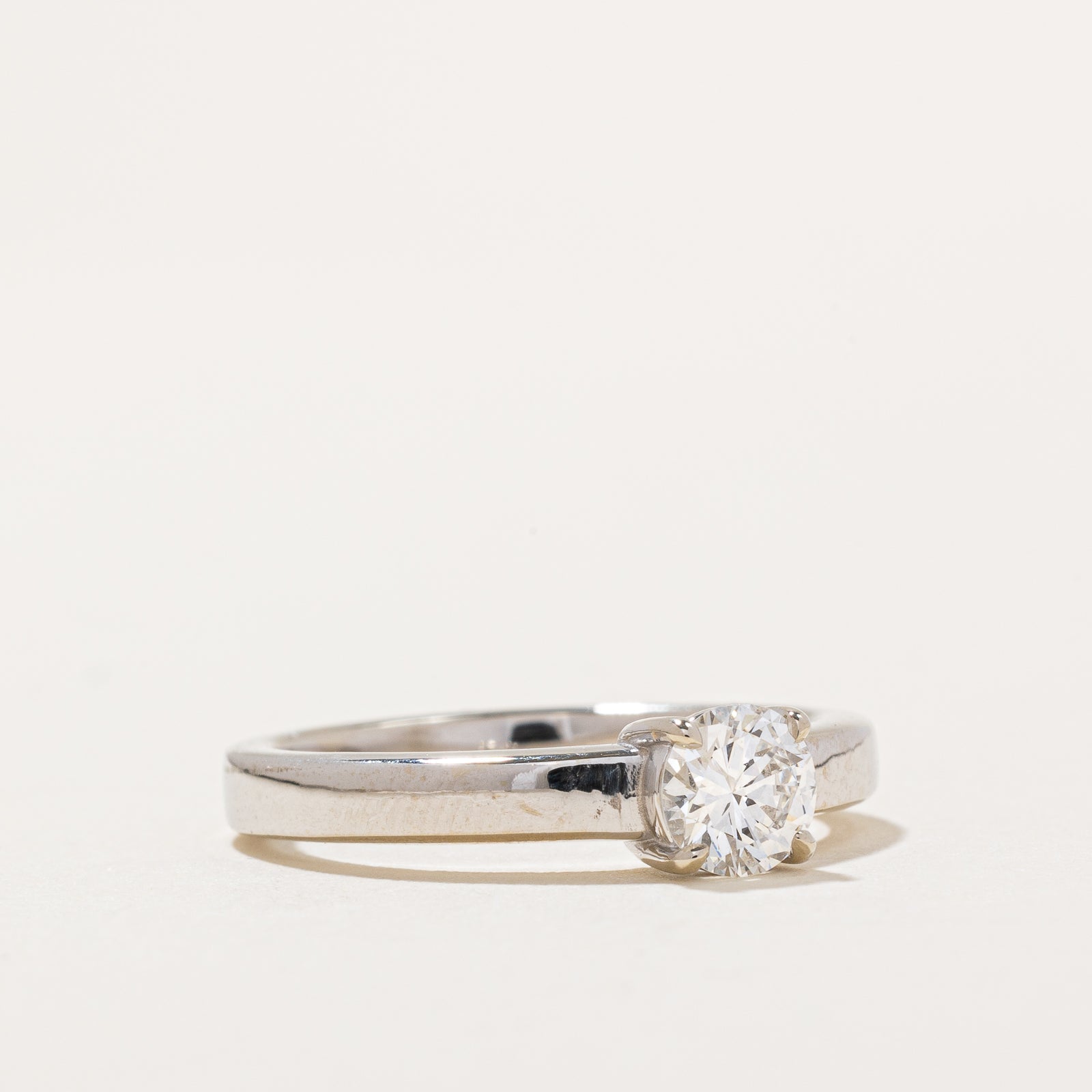 GIA Certified 0.53ct Diamond Engagement Ring - Size 6.75 | 100 Ways Design | Perfect for Proposals, Anniversaries & Special Occasions
