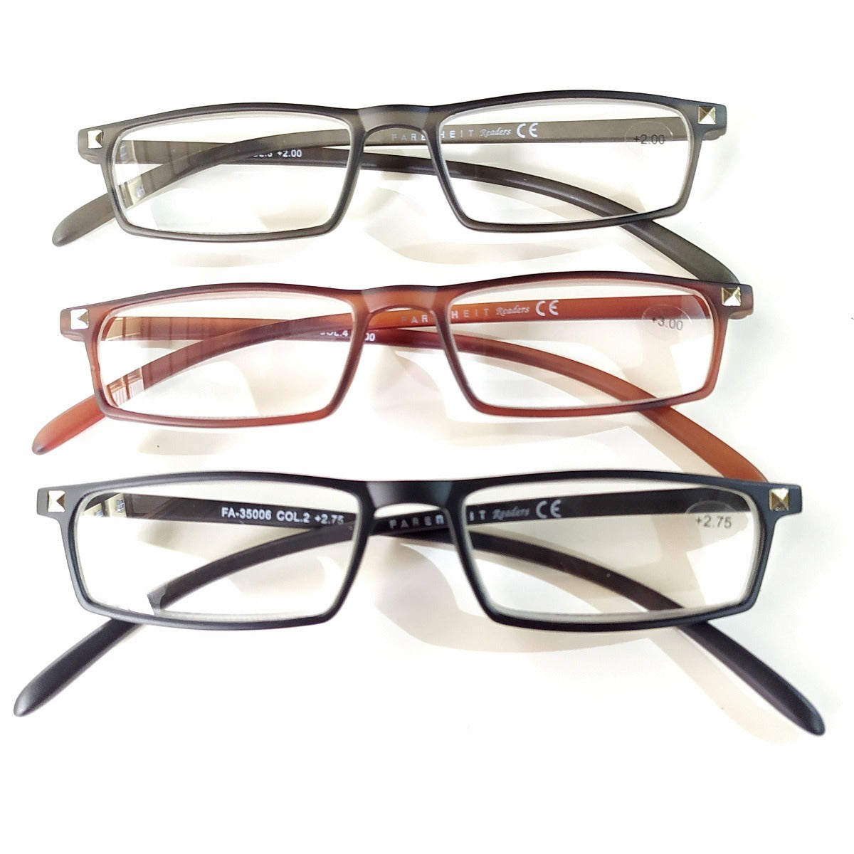 Lightweight Premium Reading Glasses for Men & Women - Comfortable Wide Frame Design - Perfect for Reading, Computer Work & Daily Use