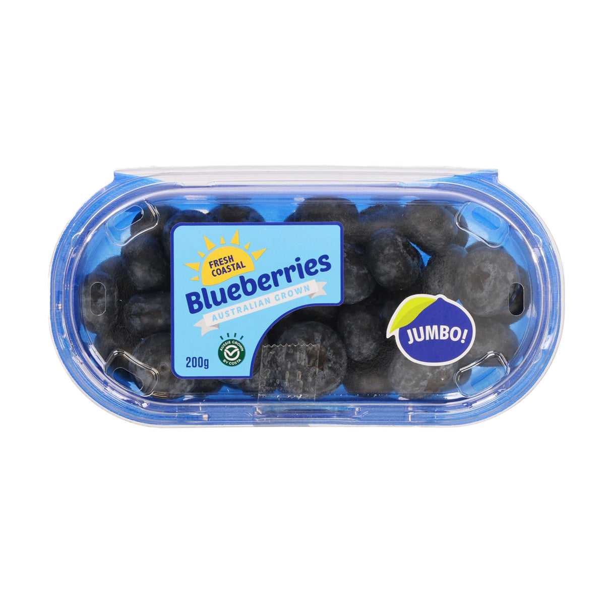 Fresh Australian Jumbo Blueberries (200g) - Premium Quality, Sweet & Juicy - Perfect for Smoothies, Baking & Healthy Snacks