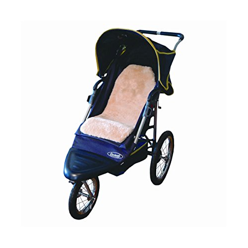 Soft Shorn Sheepskin Stroller Insert & Liner for Baby - Breathable, Hypoallergenic, and Comfortable - Perfect for Strollers, Car Seats, and Baby Carriers - Keep Your Baby Cozy in All Seasons