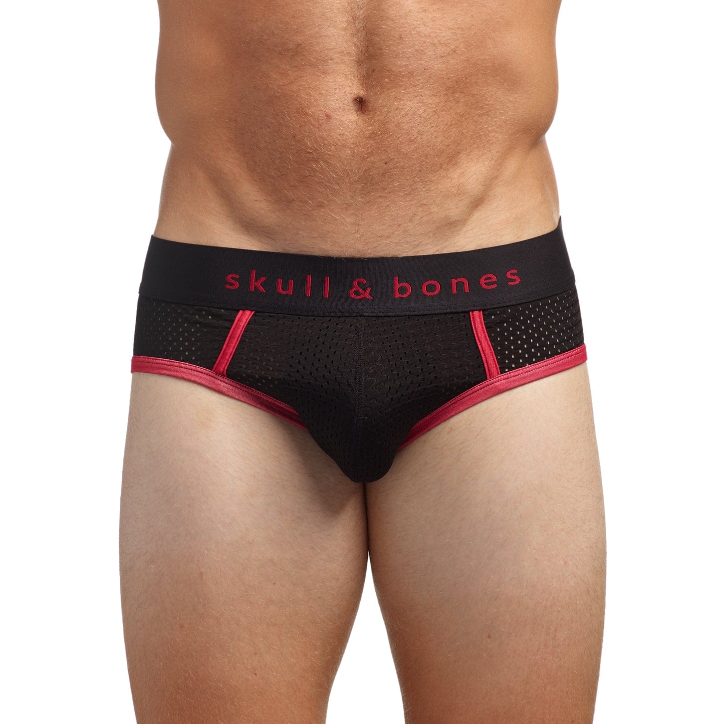 Performance Mesh Brief Black - Comfortable Men's Underwear for Workout, Sports & Everyday Wear