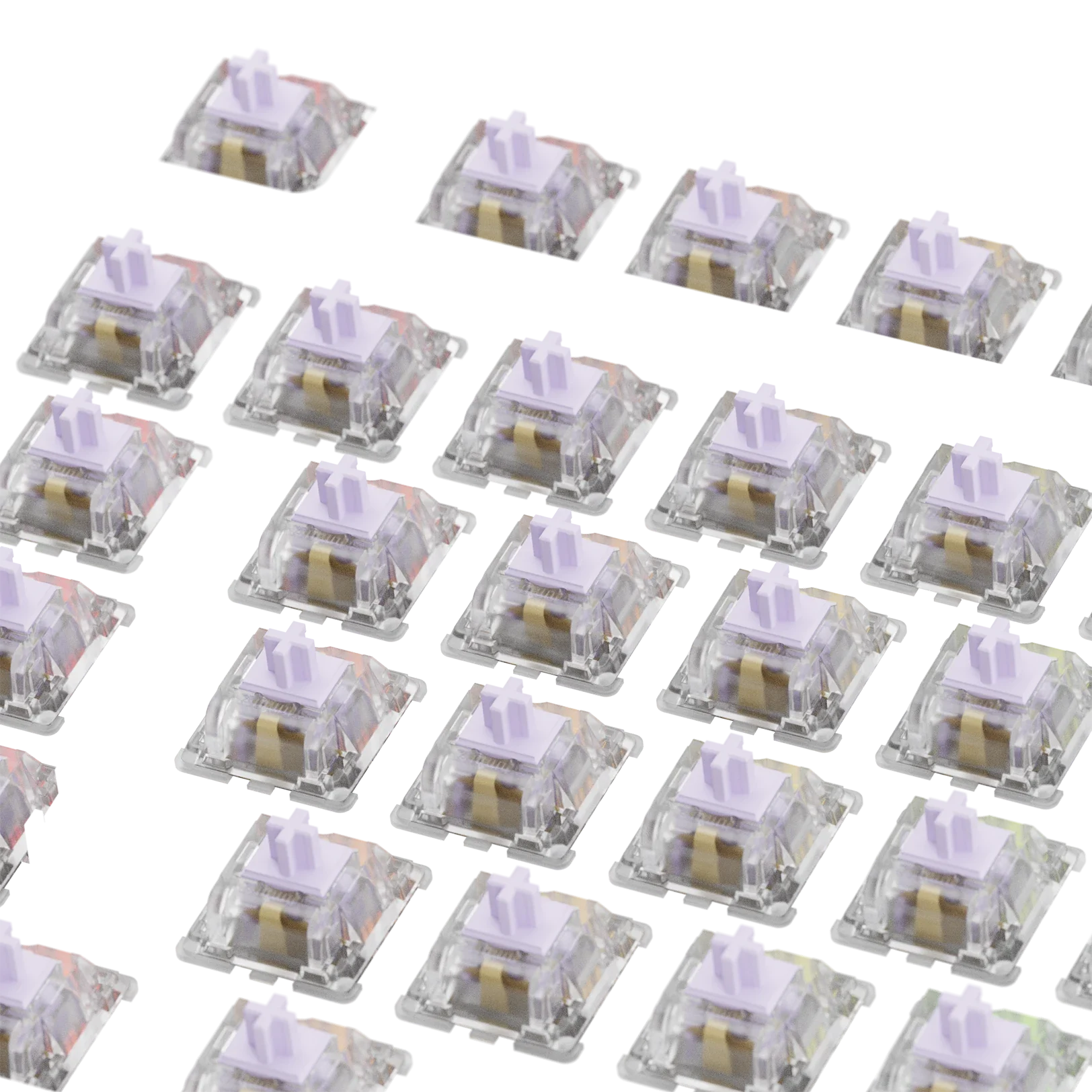 Glorious Mako Ultralight MX 75 ANSI Mechanical Keyboard Switches - Smooth Linear Switches for Gaming & Typing | Perfect for Esports, Office Work & Mechanical Keyboard Enthusiasts