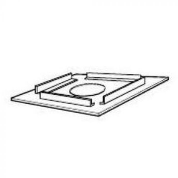 High-Quality SF HTSS Small Square Flex Vent Horizontal Termination - Secure & Durable for HVAC, Dryer, and Ventilation Systems