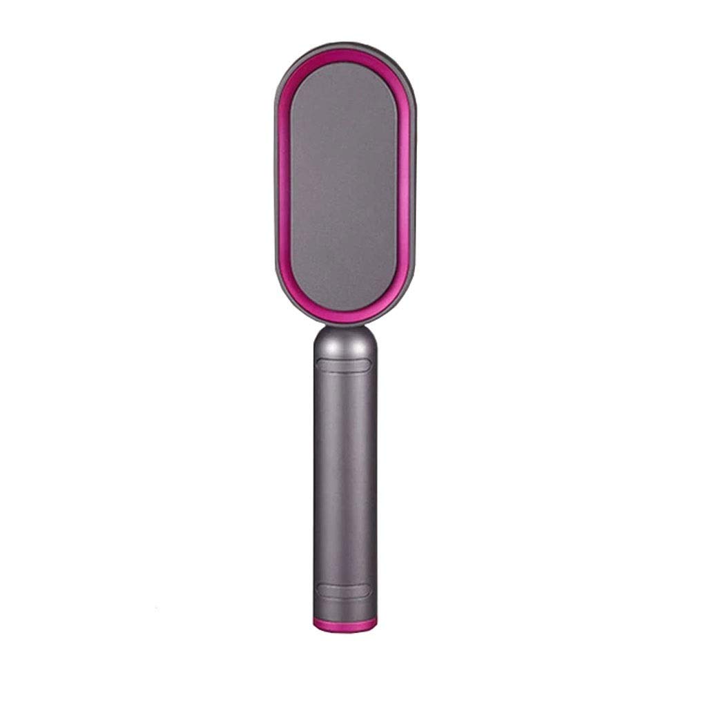 SBSNH Electric Hair Straightener Brush - Ceramic Flat Iron Hot Comb with Digital Heating & Anti-Static Technology for Smooth & Shiny Hair (Color A) - Perfect for Home Use, Travel & Salon Styling