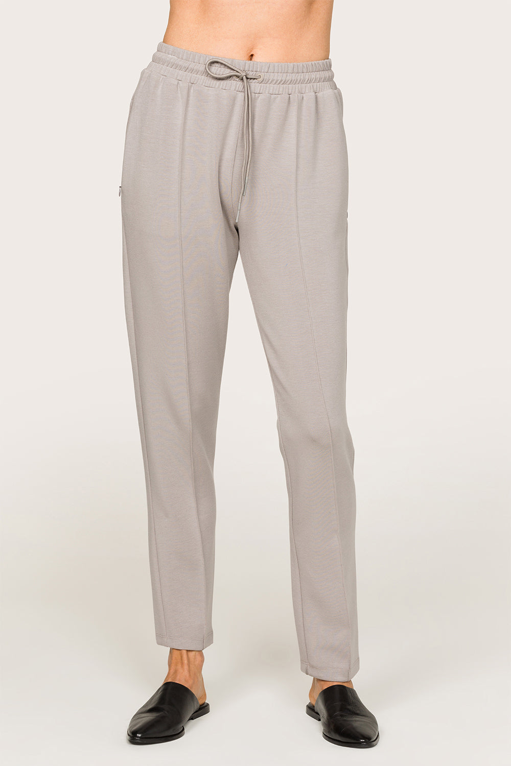 Phoebe Jogger Stone - Comfortable & Stylish Women's Jogger Pants for Casual Wear, Running, Yoga & Lounge