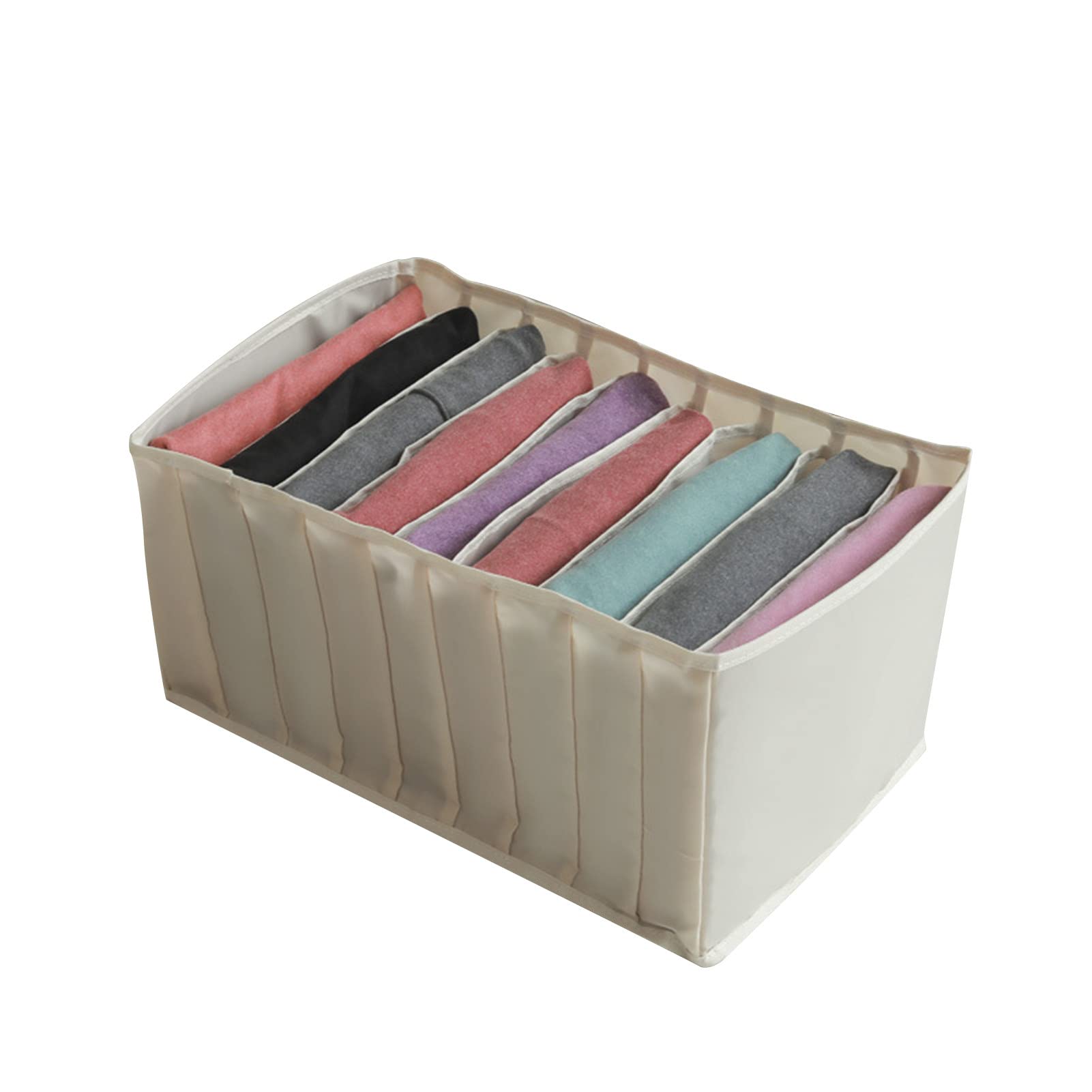 Porfeet Moistureproof Fabric Clothes Storage Box - Large Capacity for Home Organization