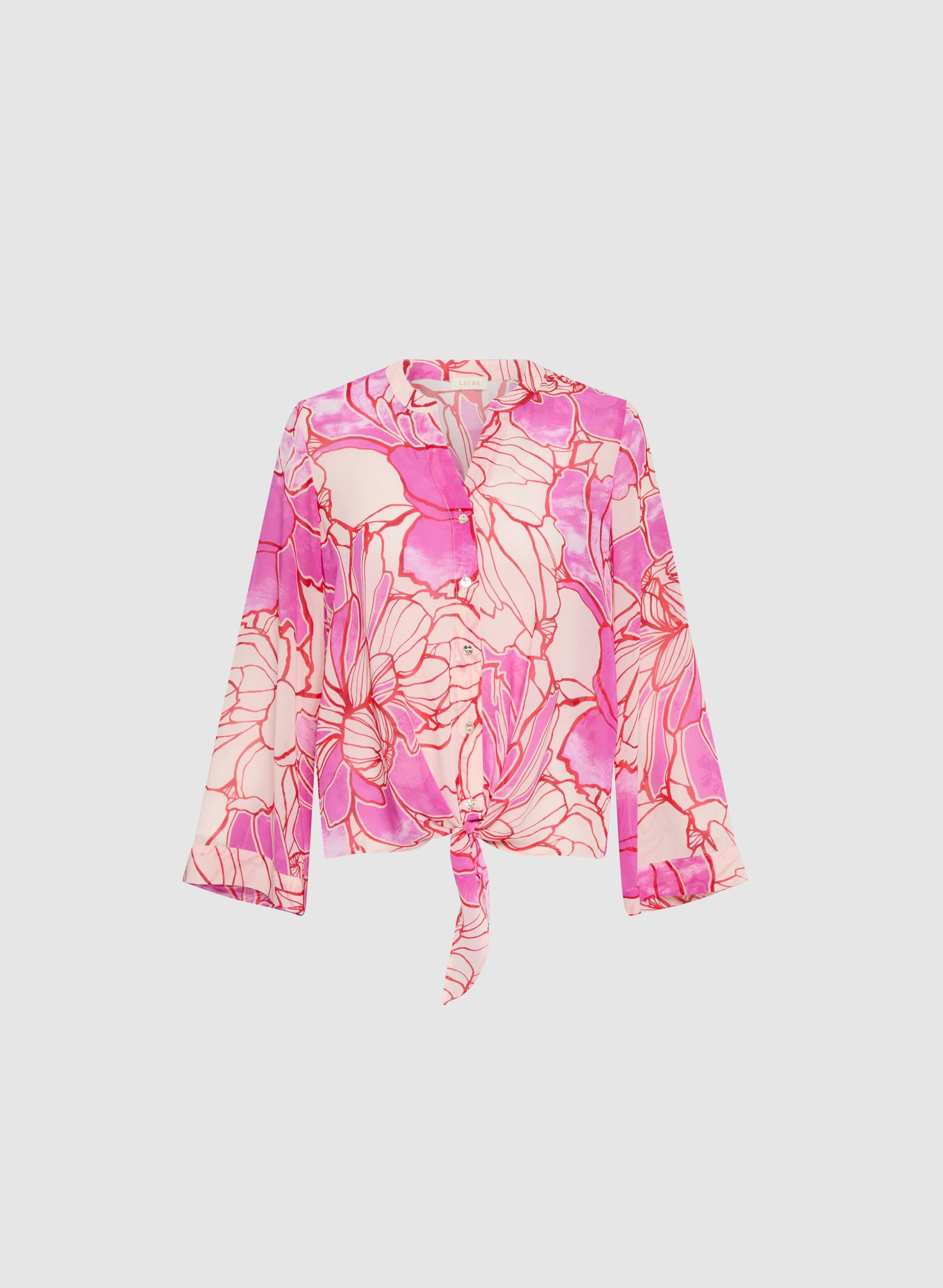 Stylish Floral Print Blouse for Women - Trendy Spring Summer Tops - Perfect for Office, Date Night & Casual Outfits