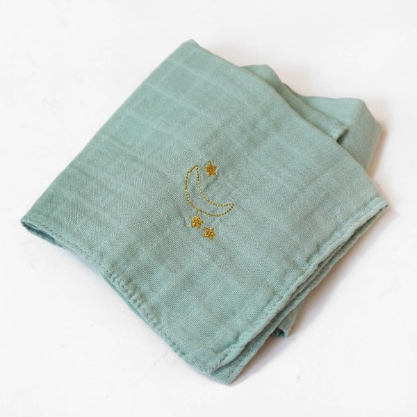 Organic Bamboo Muslin Swaddle Blankets for Babies - Soft & Breathable Baby Wrap for Newborns, Perfect for Swaddling, Nursing, and Stroller Use