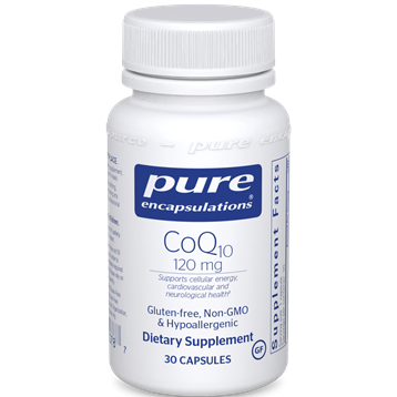 CoQ10 120mg Softgels - 120 Count | Heart Health & Energy Support Supplement | for Adults & Seniors | Antioxidant & Cellular Support