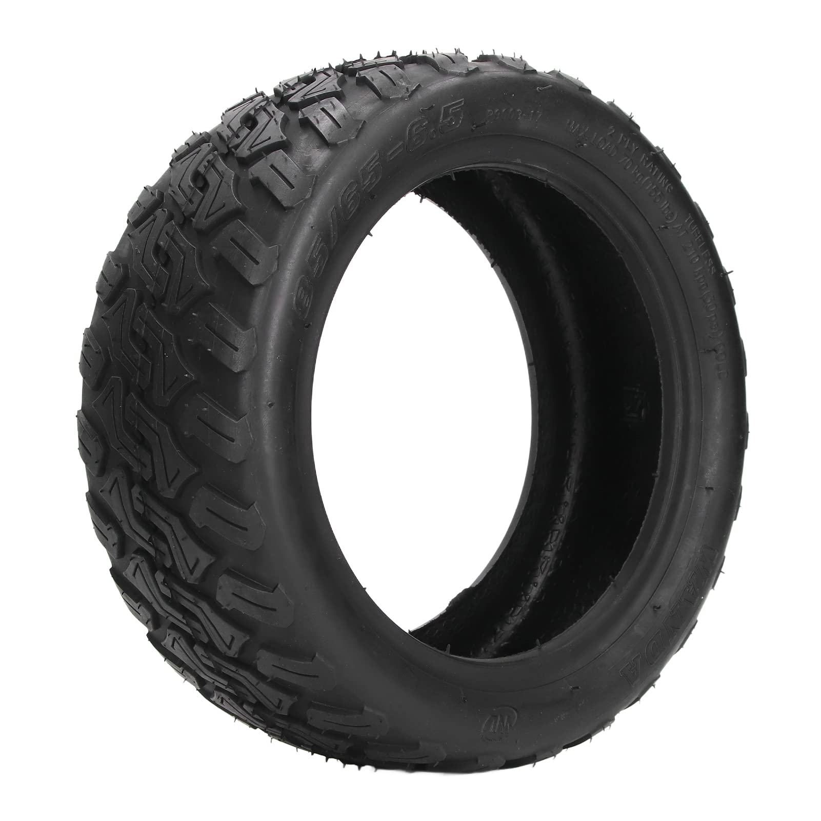 Dilwe 10x2.5 Honeycomb Puncture-Resistant Electric Scooter Tire with Curved Inner Tube - Off-Road Replacement Tire for Kugoo Electric Scooters | Perfect for Commuting, Urban Travel & Outdoor Adventures