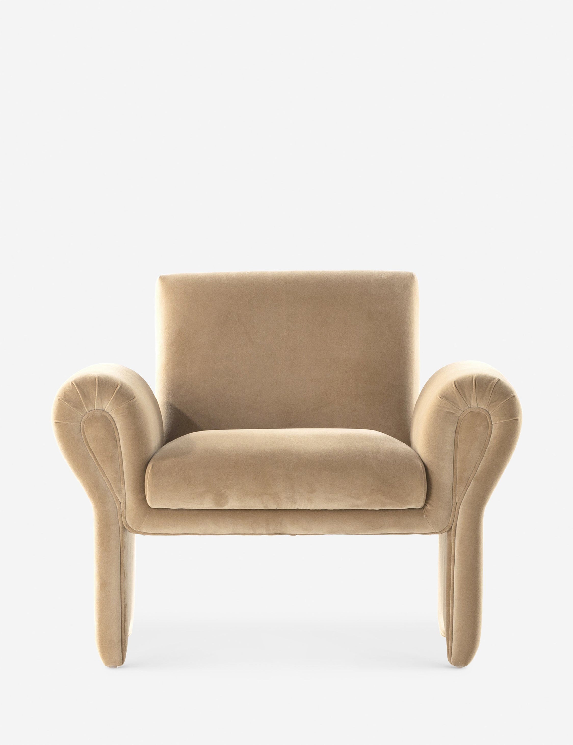 Fenella Accent Chair - Modern Upholstered Lounge Chair for Living Room, Bedroom & Office - Perfect for Reading, Relaxing & Home Decor