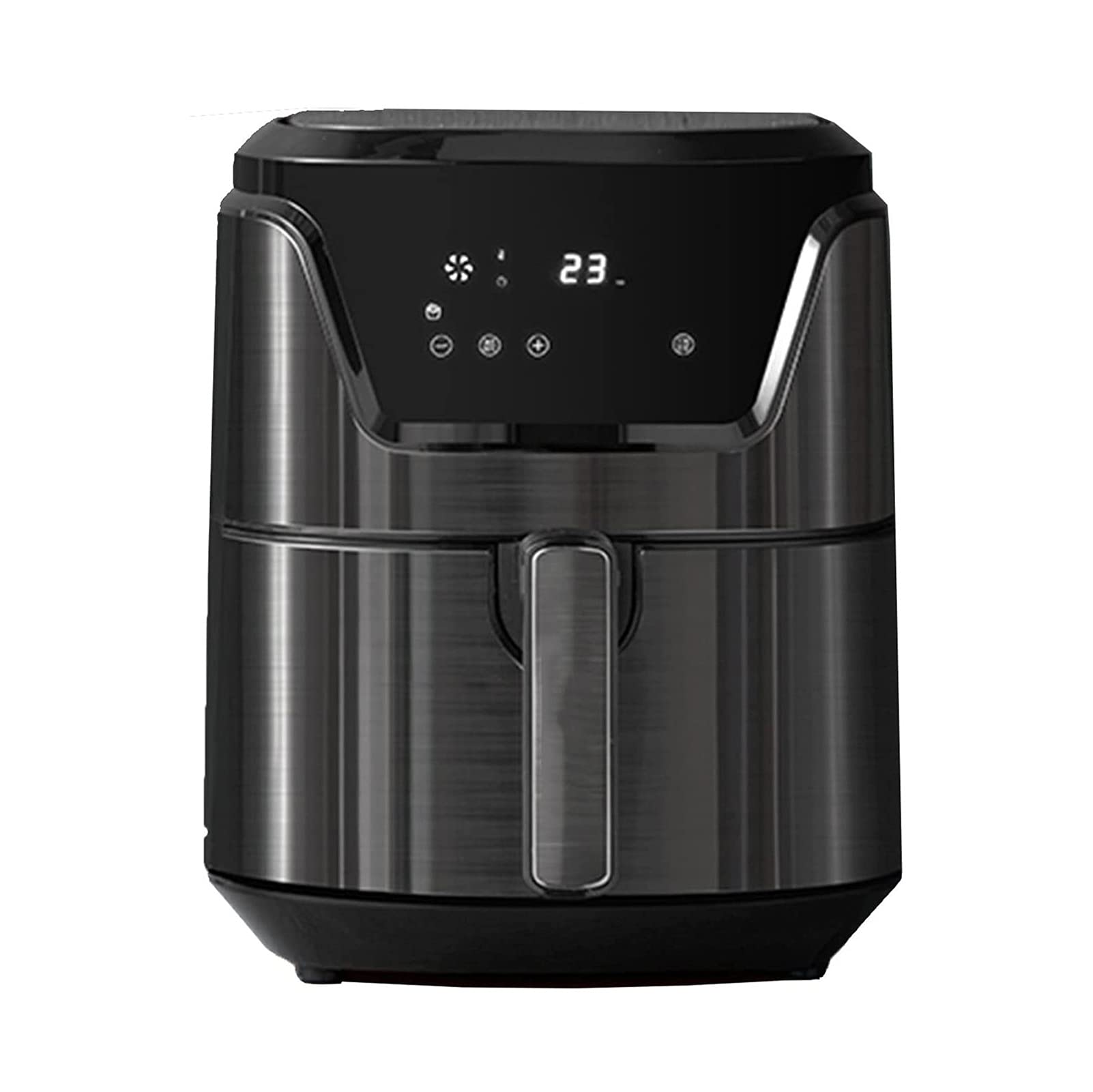 HHWKSJ 4.5L Air Fryer Oven - 1500W One-Touch Digital Screen with Preheat & Delay Start for Healthy Frying, Roasting, Baking, Grilling | Perfect for Family Dinners, Quick Meals & Low-Fat Cooking