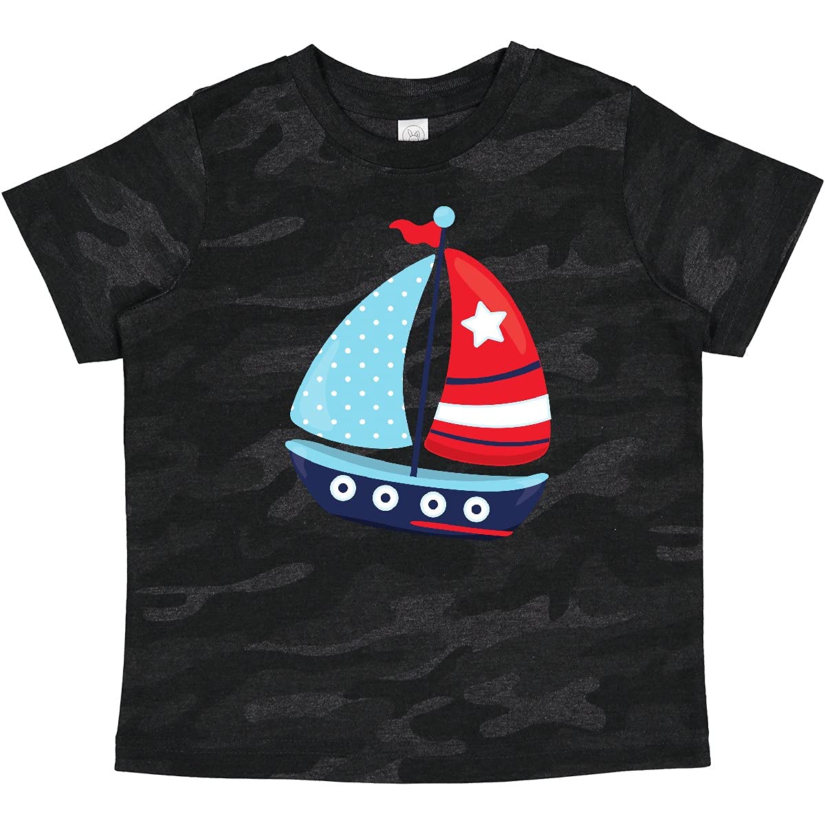 Inktastic Sailing Boat Baby T-Shirt - Perfect for Beach & Nautical Outings