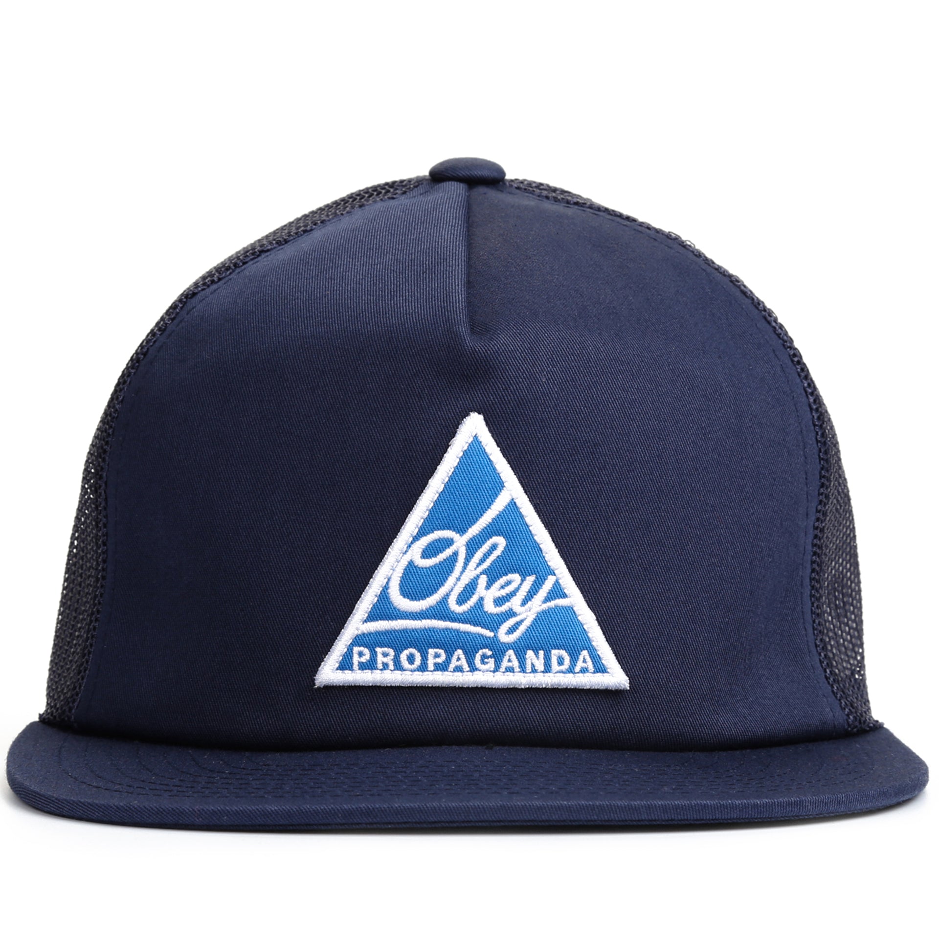 Obey New Federation II Trucker Hat - Navy Blue Baseball Cap for Men & Women - Perfect for Outdoor Activities, Sports, and Casual Wear