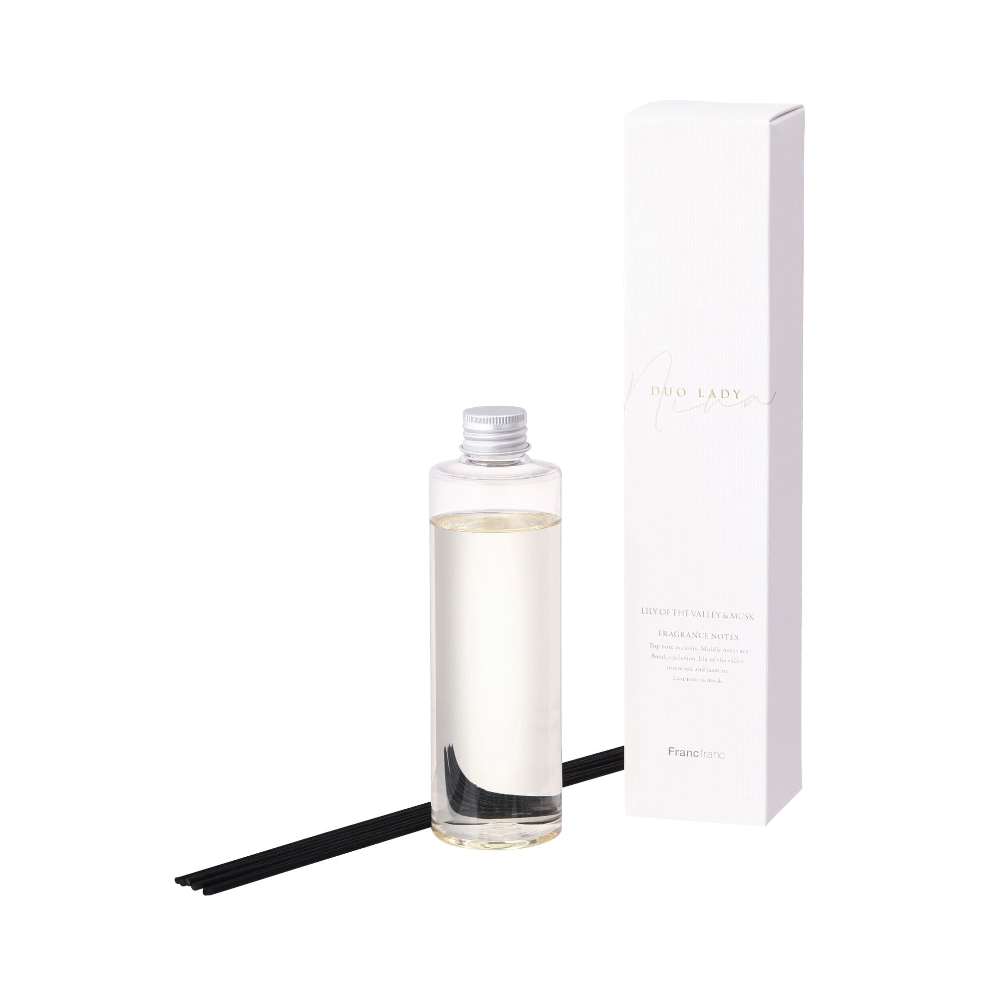 Premium Duo Lady Fragrance Diffuser Refill - Elegant Gold Scented Oil for Home & Office Aromatherapy | Perfect for Bedrooms, Living Rooms, and Spa Relaxation