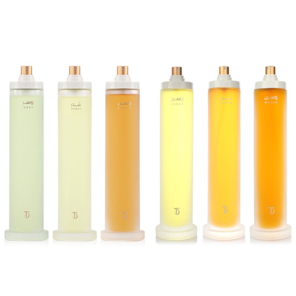 Roshoosh & Freshener Collection - 6 Pack of 160ml Air Fresheners for Home, Car, Office & Bathroom | Long-Lasting Fragrance for Any Space