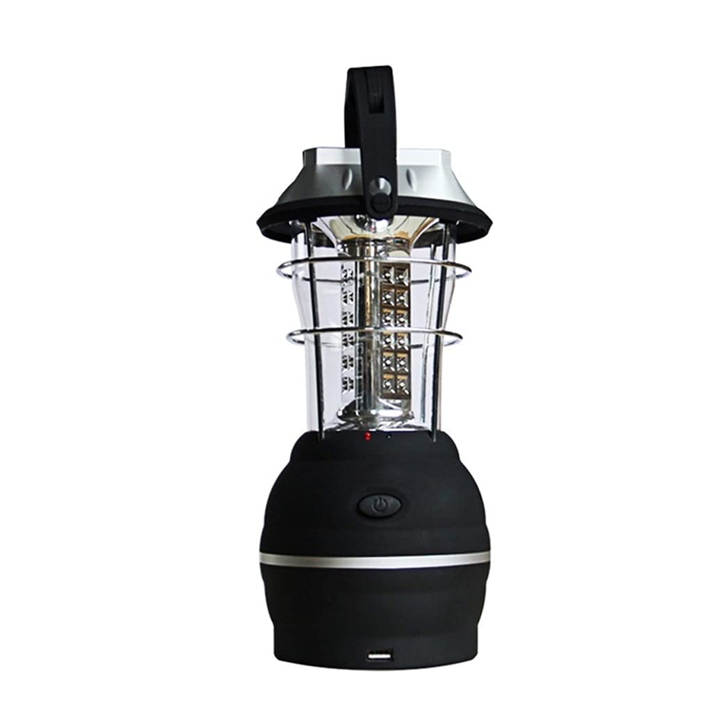 Portable Solar Camping Lantern - LED Tent Light for Hiking, Fishing & Emergency
