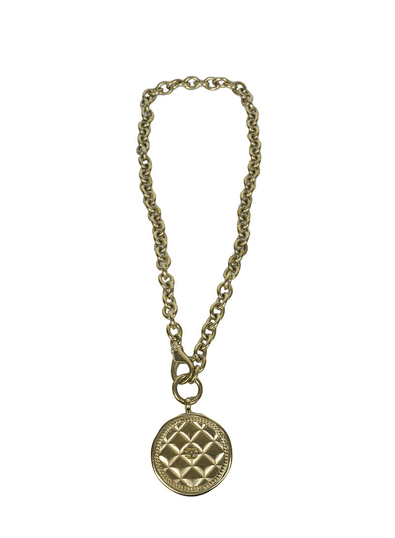Chanel Gold Plate Necklace for Women - Elegant Fashion Jewelry Gift for Birthday, Anniversary & Special Occasions