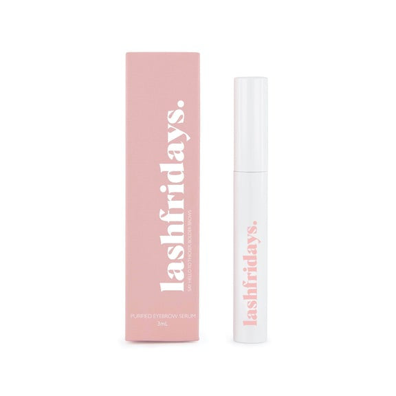 Lashfridays Eyebrow Growth Serum for Thicker Fuller Brows - Natural Eyebrow Enhancer for Women & Men - Perfect for Daily Use & Special Occasions