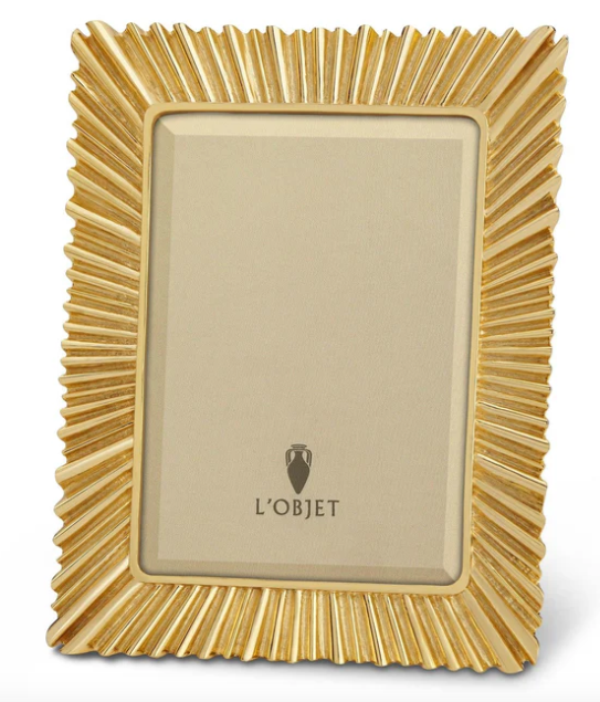 4x6 Gold Ray Picture Frame - Elegant Photo Display for Home, Office & Gifts | Wall & Tabletop Decor