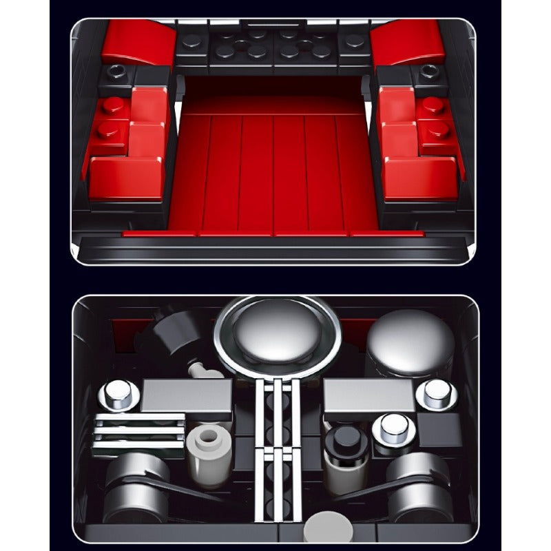Mouldking 1324PCS Cadillac Eldorado 10012S Building Blocks Set - Perfect for Car Enthusiasts & Model Collectors, Great Gift for Birthdays & Holidays
