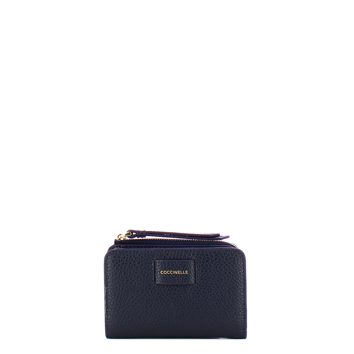 Coccinelle Voile Midnight Blue Leather Wallet for Women - Stylish & Compact Card Holder - Perfect for Everyday Use, Travel & Gifting